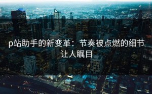 p站助手的新变革：节奏被点燃的细节让人瞩目