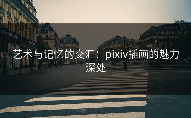 艺术与记忆的交汇：pixiv插画的魅力深处
